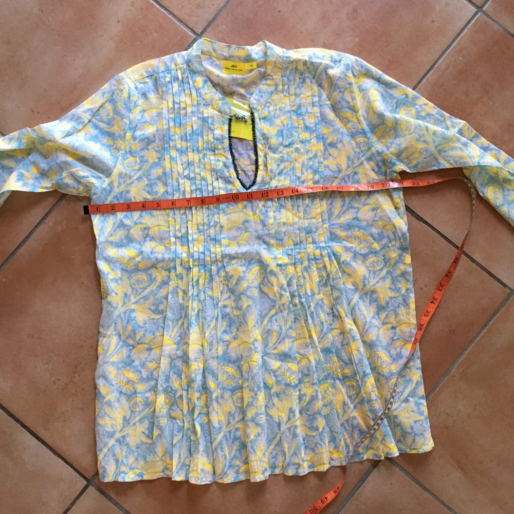 Roberta Roller Rabbit 100% cotton Irina top M Excellent condition, worn once. - Picture 8 of 12